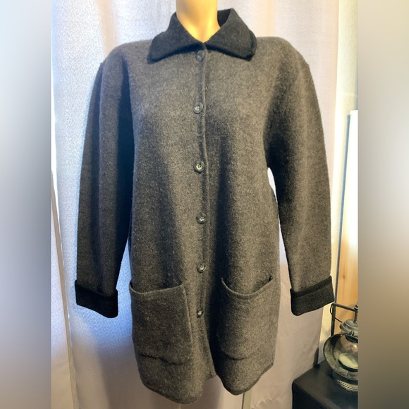 Karen Scott Pure Wool Cardigan - Picture 1 of 6